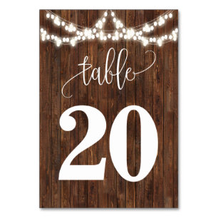 Numeração De Mesa Número da Tabela de Casamento do País Mason Jar Oc
