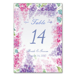 Numeração De Mesa Número da Tabela de Casamento Floral da Flor prima