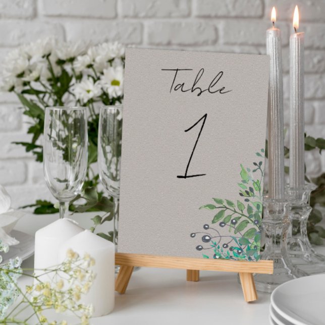 Numeração De Mesa Número da Tabela de Casamento Russo Florestal Gree (Criador carregado)