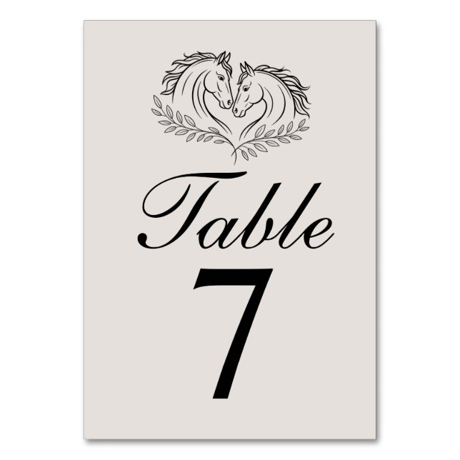 Numeração De Mesa Número da Tabela de Casamento Rustic Elegant Weste (Frente)