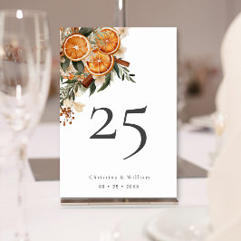 Numeração De Mesa Número da Tabela de Casamentos de Feriado Boho Win