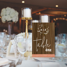 Número da Tabela de Casamentos de Folha de Madeira