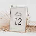 Numeração De Mesa Número da Tabela de Cinzas Claras Clássicas Elegan<br><div class="desc">Bem-vindo aos seus convidados com a elegância do eterno do Elegante Número da Tabela de Cinzas Clássicas de Luz Clássica da Coleção MIA. A matiz subjugada das cinzas, a design intrincada e a fonte clássica criam um olhar sofisticado e coeso para a vossa decoração de casamento. Personalize cada mesa com...</div>