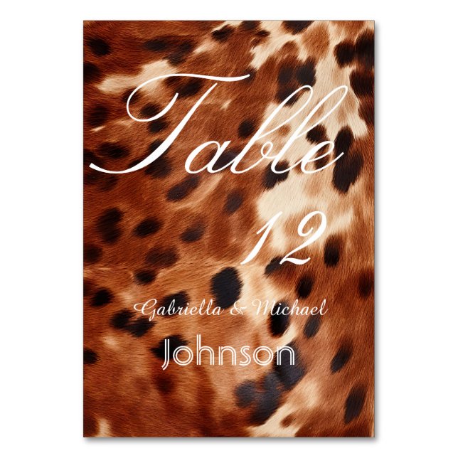 Numeração De Mesa Número da Tabela de Escoamento Preto de Creme Cast (Frente)