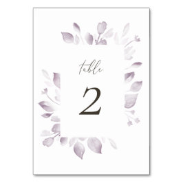 Numeração De Mesa Número da Tabela de Folhagem do Dreamy