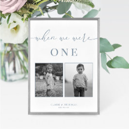 Numeração De Mesa Número da Tabela de Idade do Casamento Elegante Mo