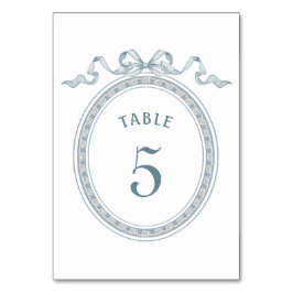 Numeração De Mesa Número da Tabela de Quadro Grego do Arco Azul Dust