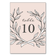 Número da Tabela de Recepção de casamento de Fraqu