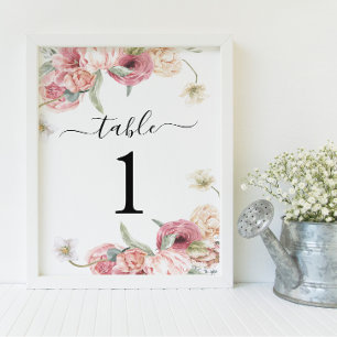 Numeração De Mesa Número da Tabela de recepções de casamento   Annab