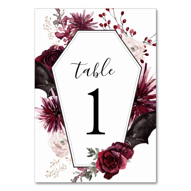Numeração De Mesa Número da Tabela de recepções de casamento | Hallo (Frente)
