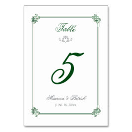 Numeração De Mesa Número da Tabela Irlanda de Destino