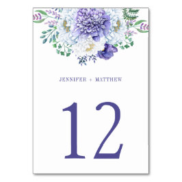 Numeração De Mesa Número da Tabela Verde Púrpura de Brancos