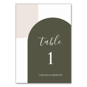 Numeração De Mesa Número de Mesa Arco Rústico Boho Verde Salvia Míni