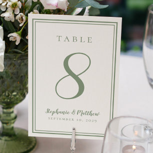 Numeração De Mesa Número de Mesa de Casamento Personalizado Jantar V
