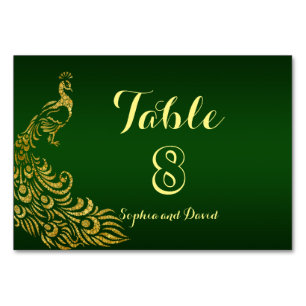 Numeração De Mesa NÚMERO DE MESA DE Casamento Pêssego Dourado Real V