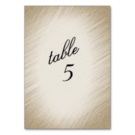 Numeração De Mesa Número de Mesa em Dourado Antigo