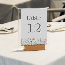 Numeração De Mesa Número de Mesa para Casamento em Prado de Flores S