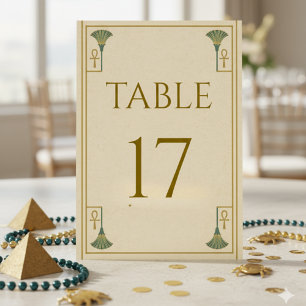Numeração De Mesa Número de Mesa Sagrado do Antigo Egito