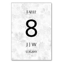 Número de Natal com neve 