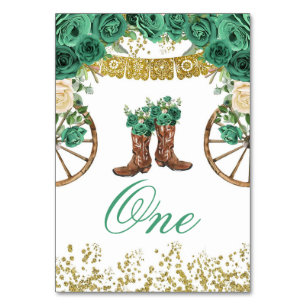 Numeração De Mesa Número de Tabela de Charra do Caçador Verde Ociden