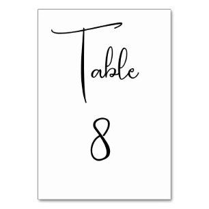 Numeração De Mesa Número de Tabela de Script de Festa de casamento M