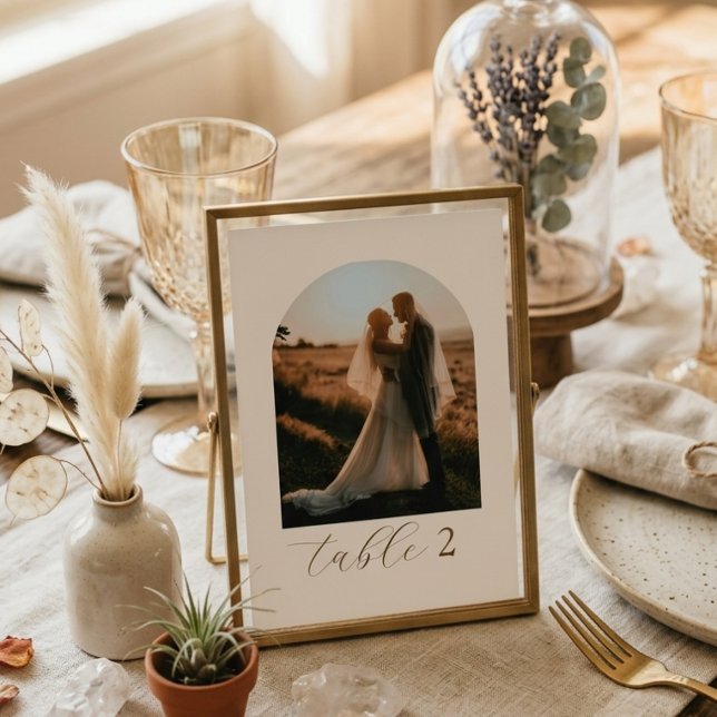 Numeração De Mesa Números de Mesa de Casamento em Letra Moderna Rúst (Criador carregado)