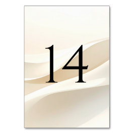 Numeração De Mesa Números de Mesa de Casamento Modernos (1–20)