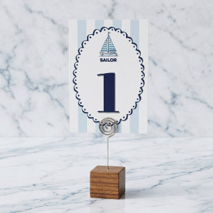 Numeração De Mesa Números de Mesa Personalizáveis Cabana Sails
