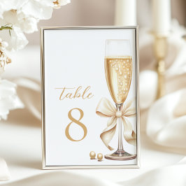 Numeração De Mesa Números de tabela de Arcos Dourados e Prosecco
