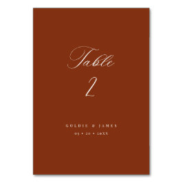 Numeração De Mesa Números de Tabela de Caligrafia Decor de Recepção 