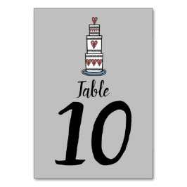 Numeração De Mesa Números de Tabela de Casamento de Ilustração de Bo