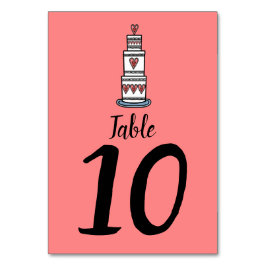 Numeração De Mesa Números de Tabela de Casamento de Ilustração de Bo