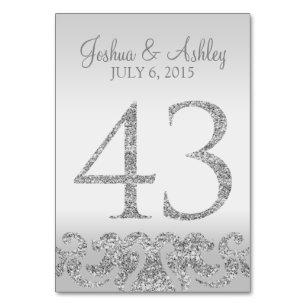 Numeração De Mesa Números De Tabela De Casamento De Olhar Para A Len