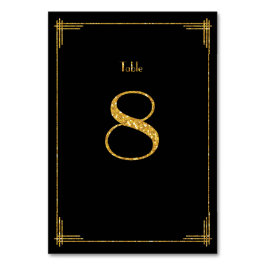 Numeração De Mesa Números de Tabela de Casamento Sequências Douradas