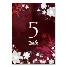 Números de Tabela de Casamentos no inverno da Borg