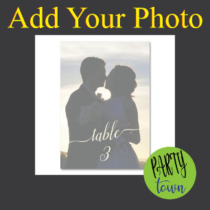 Numeração De Mesa Números de Tabela de Chic Foto Exótica de Casame