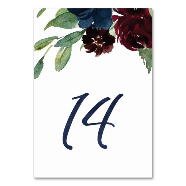 Numeração De Mesa Números de Tabela para KJ #14 (Frente)