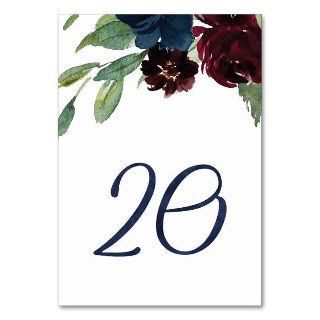 Numeração De Mesa Números de Tabela para KJ #20 (Frente)