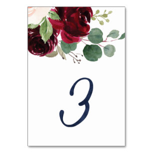 Numeração De Mesa Números de Tabela para KJ #3