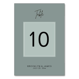 Numeração De Mesa Números mínimos de tabela de casamento de sábado