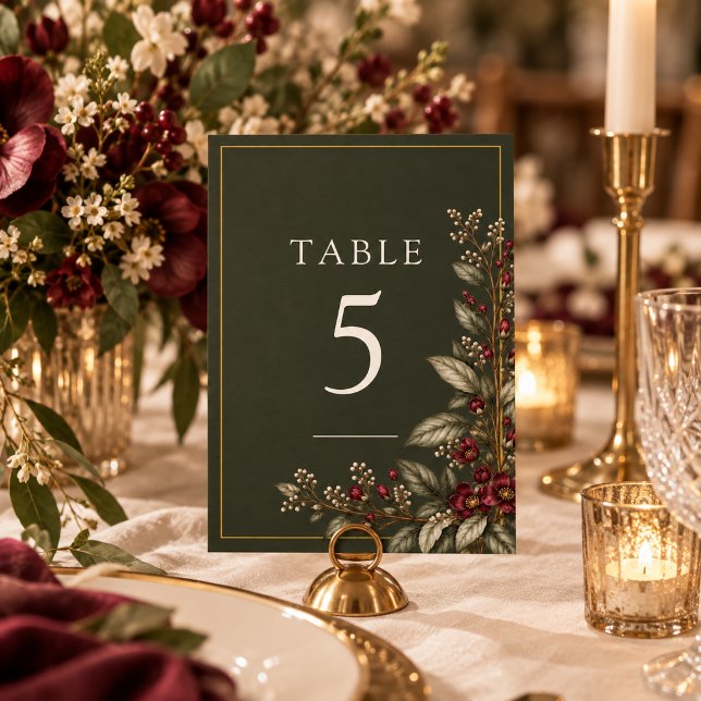 Numeração De Mesa O Jardim de Vinho (Criador carregado)