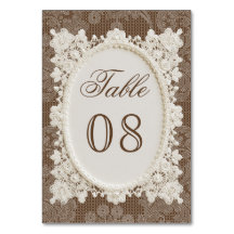 Old Money Brown Ivory Doily Lace Wedding