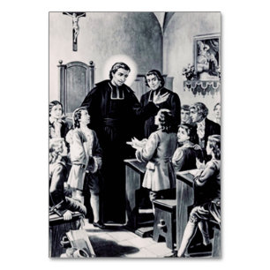 Numeração De Mesa padre francês santo Louis de Montfort