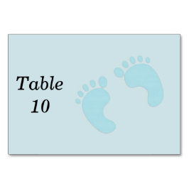 Numeração De Mesa Pé-bebê