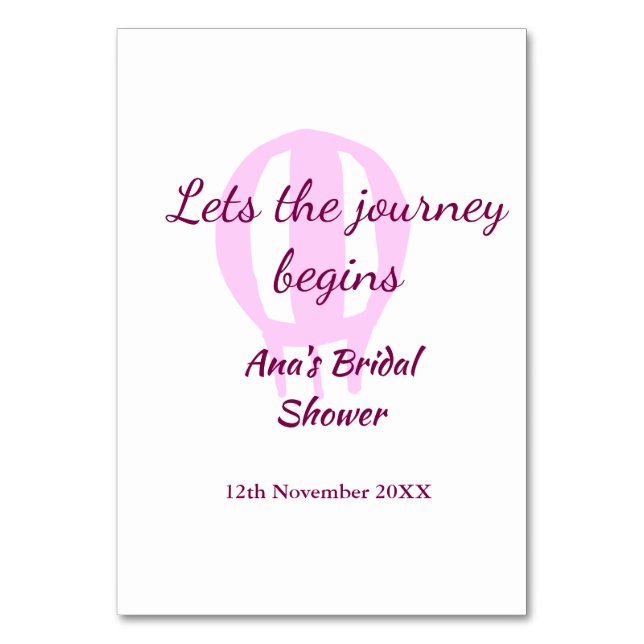 Numeração De Mesa permite que a viagem comece a adicionar nome pino (Frente)