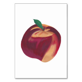 Numeração De Mesa Pêssego do felpudo, Placas de Ler Adjetivas