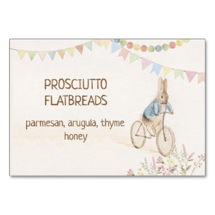 Numeração De Mesa Peter, a Comida do Buffet Neutro do Coelho