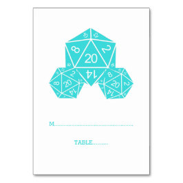 Numeração De Mesa Placa de Colocação de Disco Aqua D20