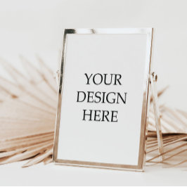 Numeração De Mesa Placa de Mesa de 5 x 3,5 pol