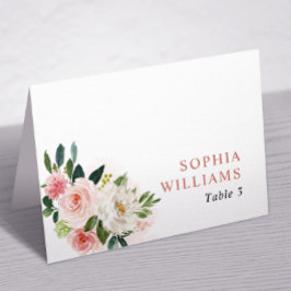 Numeração De Mesa Placa de Mesa de Casamento das Flores Rosa Rosa Ro